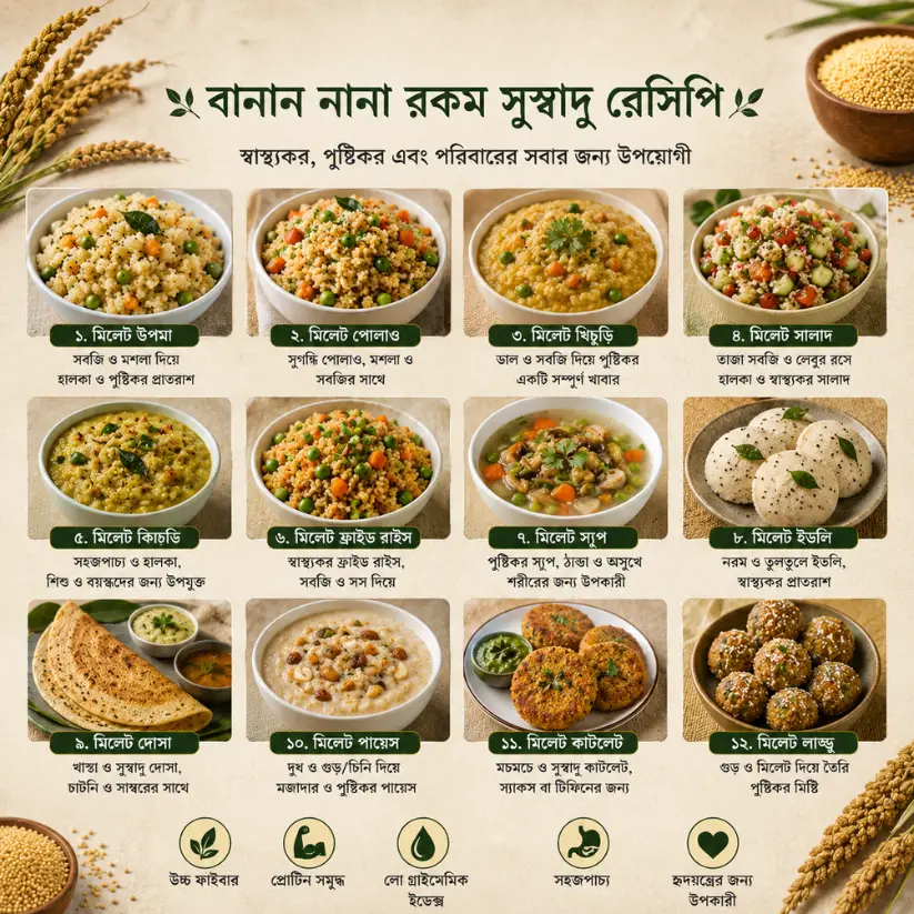 Unpolished Foxtail Millet Grains | 40X Fiber Than Rice, Low GI & Gluten Free - Image 3
